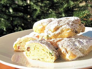 Rosinen- Quark- Krapfen