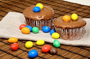 m&m- Muffin