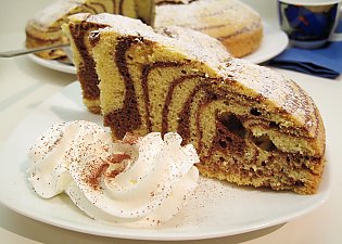 Zebra- Kuchen