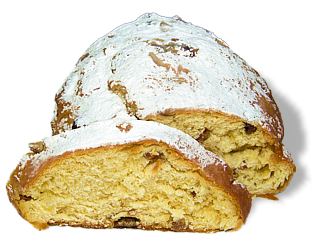 Saftiger Quark- Stollen